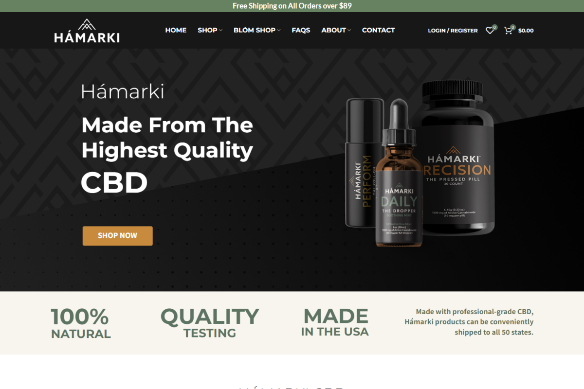 hamarki-website
